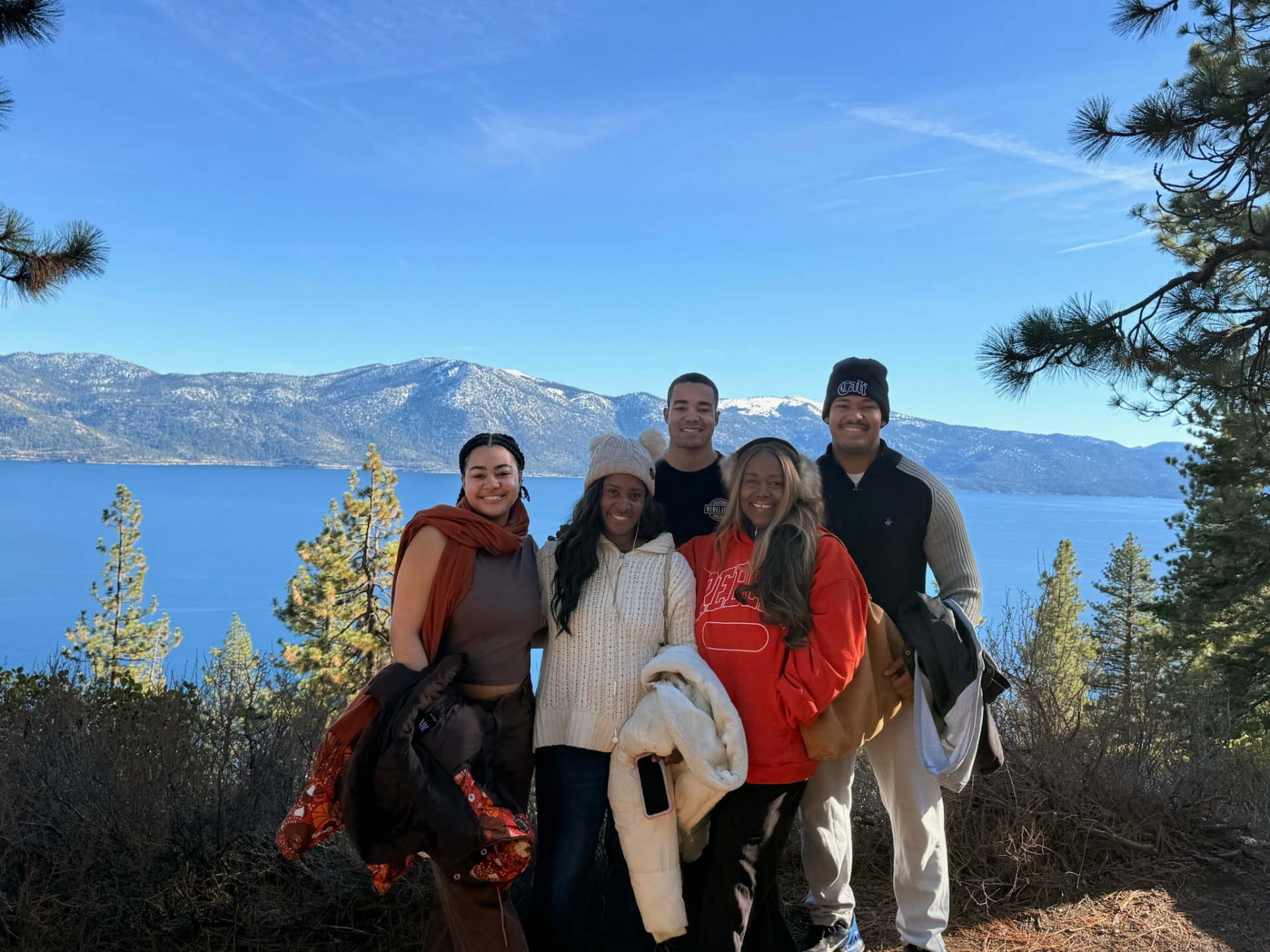 Tamara Weber with her family